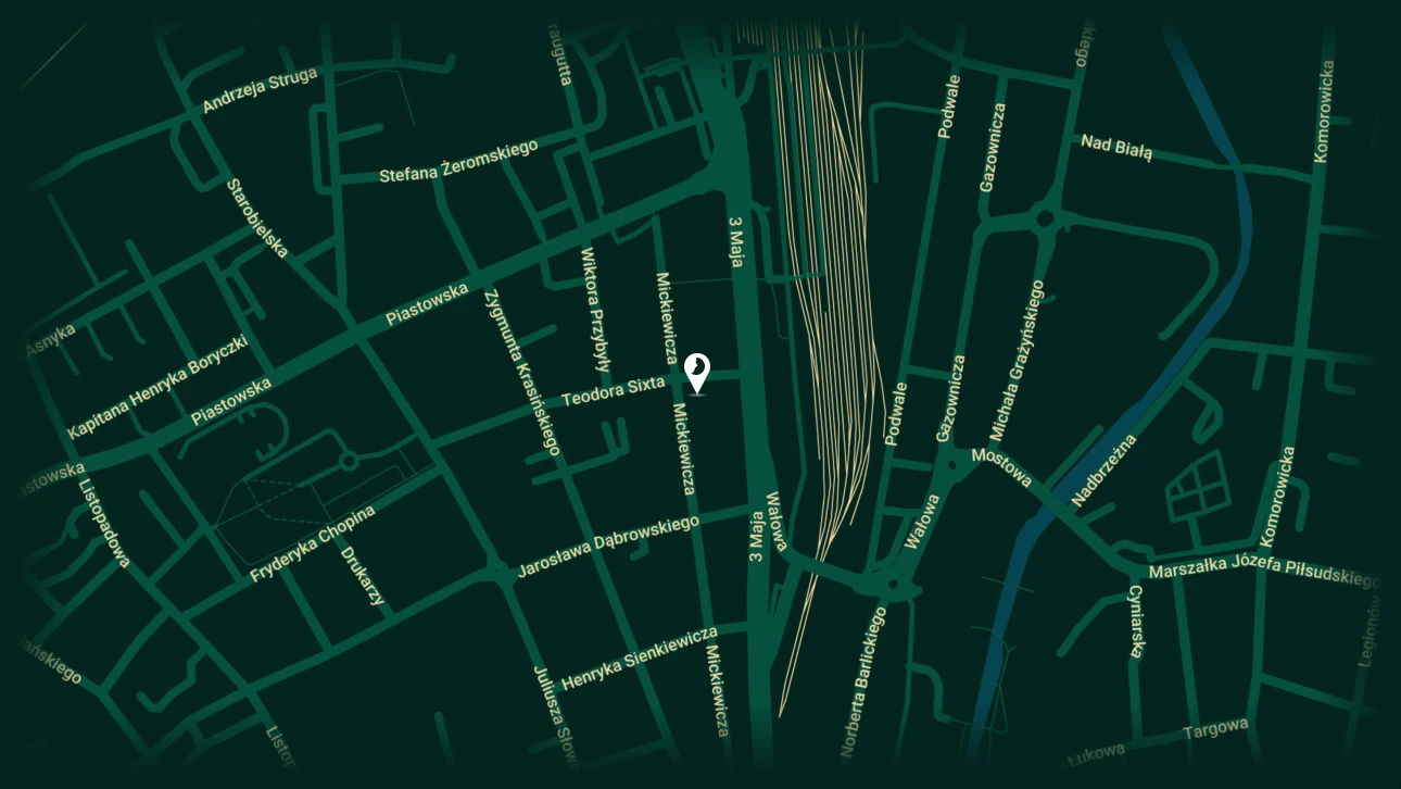 Mapa dojazdu